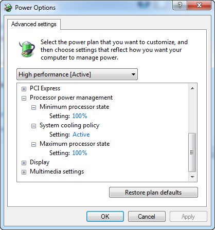 Processor Power Management